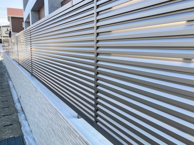 フェンスの外観による種類