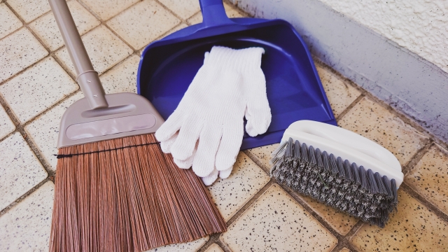 タイルデッキの工事について