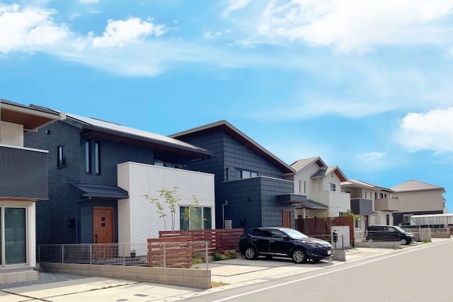 土間コンのある住宅