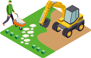 工事のイラスト