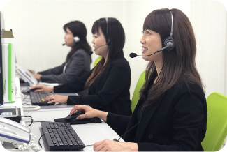 完全自社コールセンタースタッフだから専門知識も豊富!